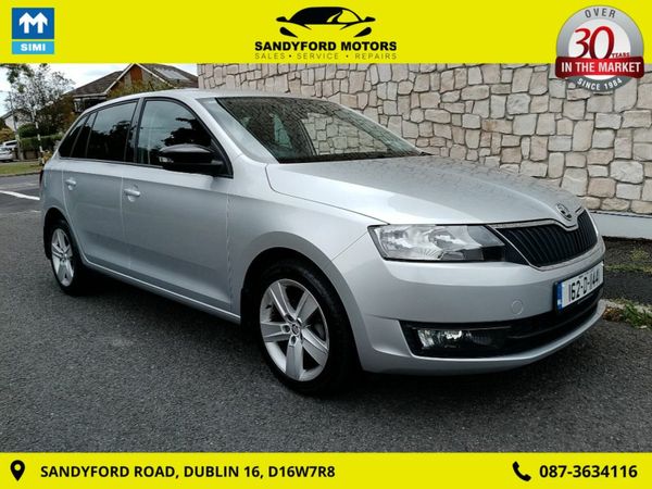 Skoda Rapid Hatchback, Petrol, 2016, Silver