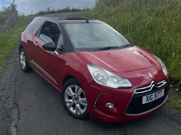 Citroen DS 3 Convertible, Petrol, 2013, Red