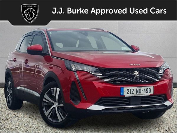 Peugeot 3008 SUV, Diesel, 2021, Red