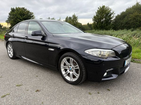 BMW 5-Series Saloon, Diesel, 2012, Black