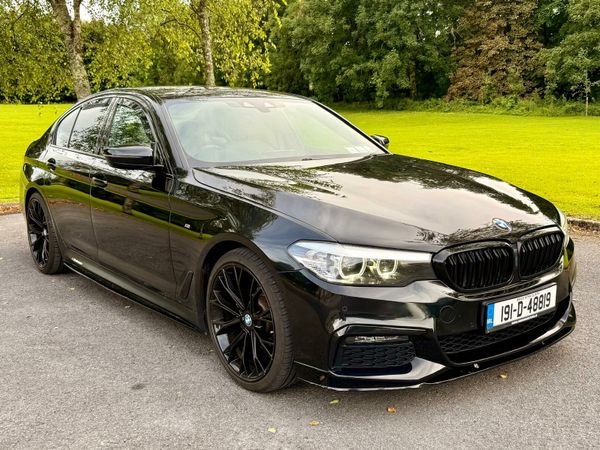 BMW 5-Series Saloon, Diesel, 2019, Black
