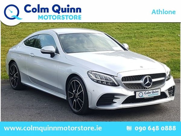 Mercedes-Benz C-Class Coupe, Diesel, 2019, Grey