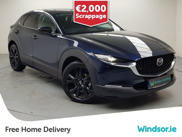 Mazda CX-30 SUV, Petrol Hybrid, 2024, Blue