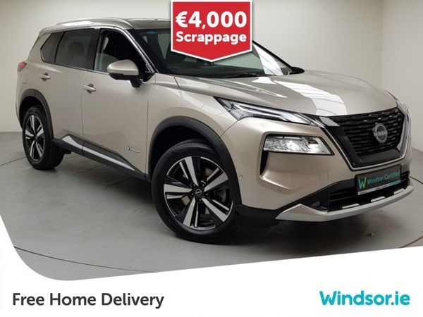 Nissan X-Trail SUV, Petrol Hybrid, 2024, Grey