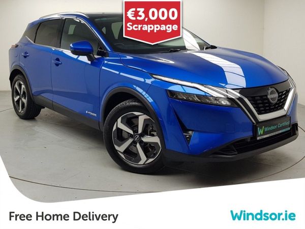 Nissan Qashqai MPV, Hybrid, 2024, Blue