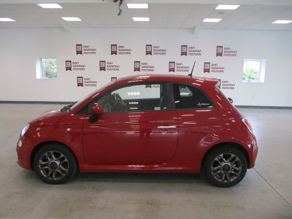 Fiat 500 Hatchback, Petrol, 2014, Red