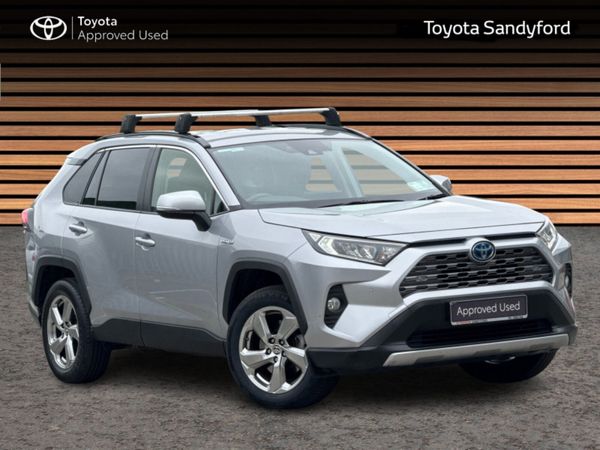 Toyota RAV4 SUV, Petrol Hybrid, 2021, Silver