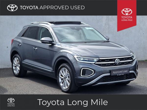 Volkswagen T-Roc SUV, Petrol, 2023, Grey