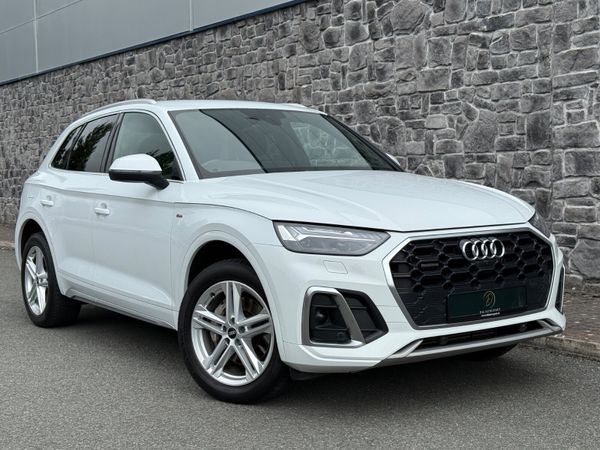 Audi Q5 SUV, Petrol Plug-in Hybrid, 2021, White