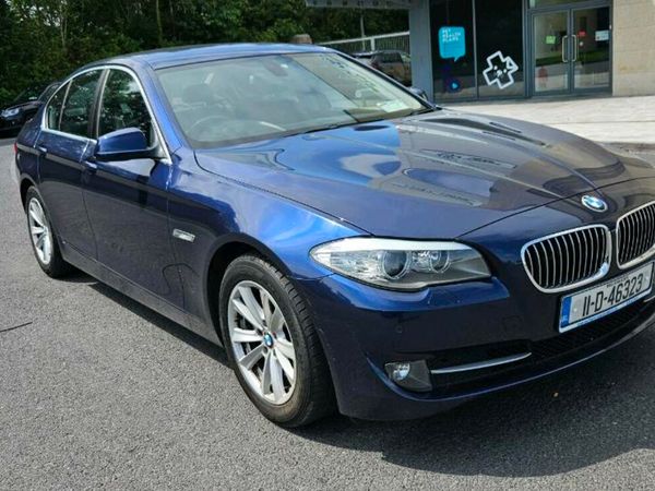 BMW 5-Series Saloon, Diesel, 2011, Blue
