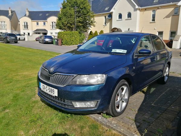 Skoda Rapid Saloon, Diesel, 2013, Blue