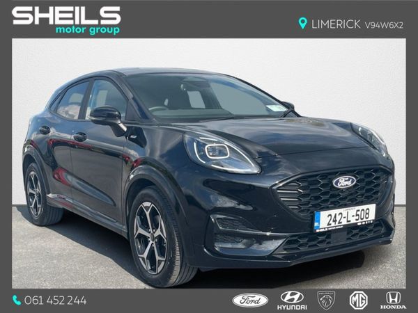 Ford Puma MPV, Petrol Hybrid, 2024, Black