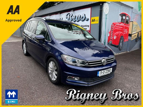 Volkswagen Touran MPV, Petrol, 2017, Blue