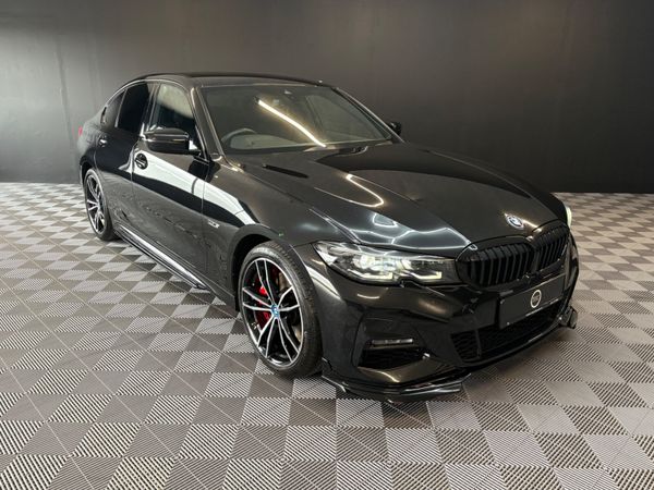 BMW 3-Series Saloon, Petrol Hybrid, 2022, Black