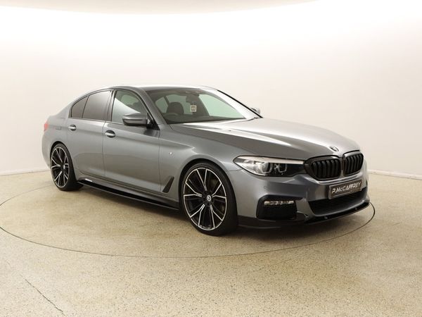 BMW 5-Series Saloon, Diesel, 2017, Blue