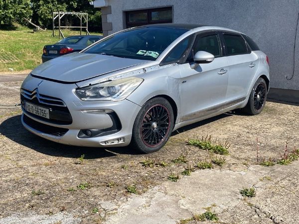 Citroen DS 5 Hatchback, Diesel Hybrid, 2012, Silver