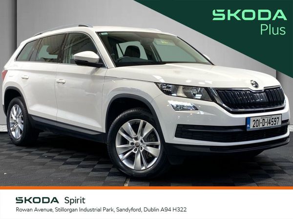 Skoda Kodiaq SUV, Petrol, 2020, White