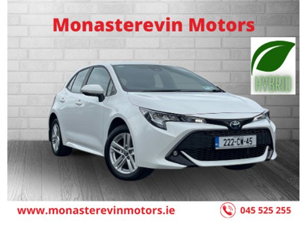 Toyota Corolla Hatchback, Petrol Hybrid, 2022, White