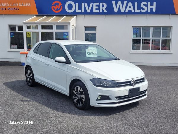 Volkswagen Polo Hatchback, Petrol, 2019, White
