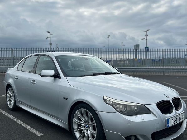BMW 5-Series Saloon, Diesel, 2008, Silver