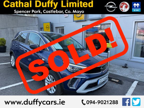 Opel Crossland MPV, Petrol, 2022, Blue