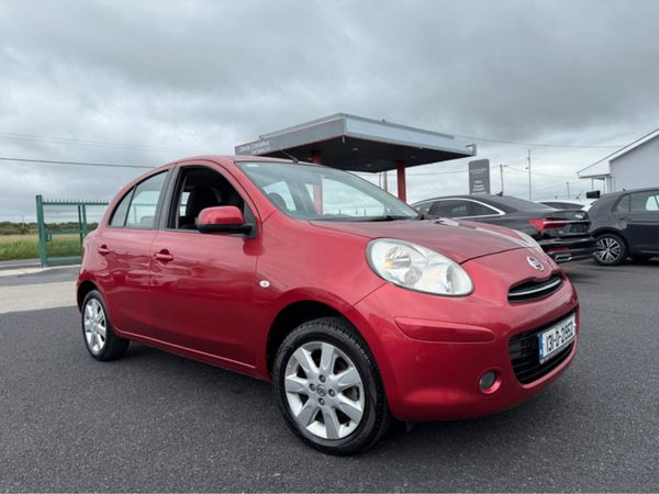 Nissan Micra Hatchback, Petrol, 2013, Red