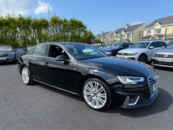 Audi A4 Saloon, Diesel, 2019, Black