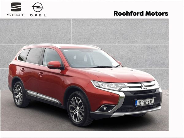 Mitsubishi Outlander Estate, Diesel, 2018, Red
