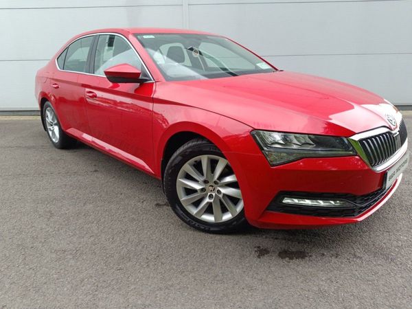 Skoda Superb Saloon, Diesel, 2021, Red