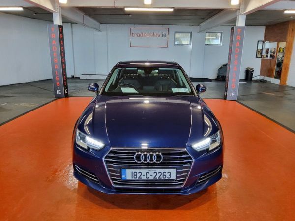 Audi A4 Saloon, Diesel, 2018, Blue
