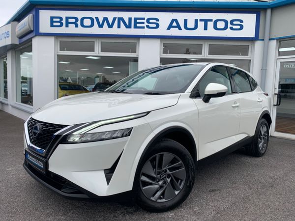 Nissan Qashqai SUV, Petrol Hybrid, 2023, White