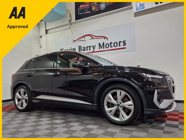 Audi Q4 e-tron SUV, Electric, 2023, Black
