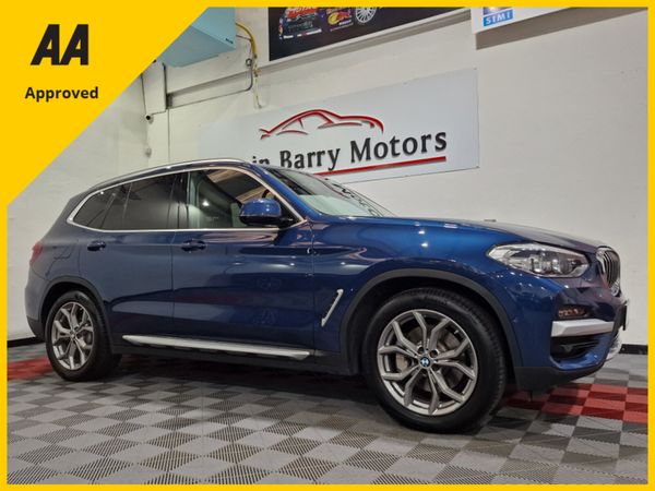 BMW X3 SUV, Petrol Plug-in Hybrid, 2021, Blue