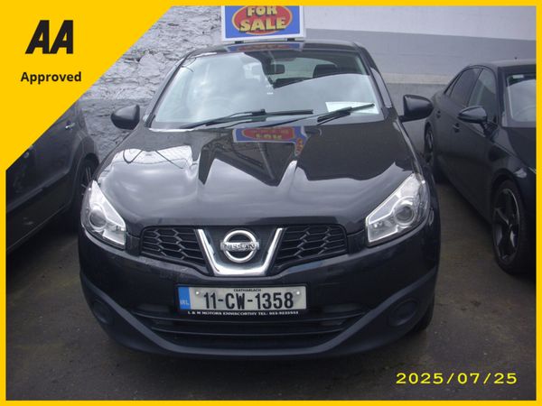 Nissan Qashqai Hatchback, Diesel, 2011, Black