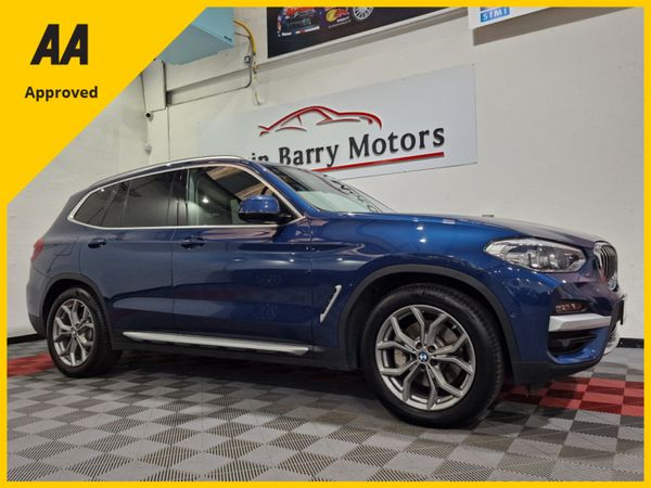 BMW X3 SUV, Petrol Hybrid, 2021, Blue