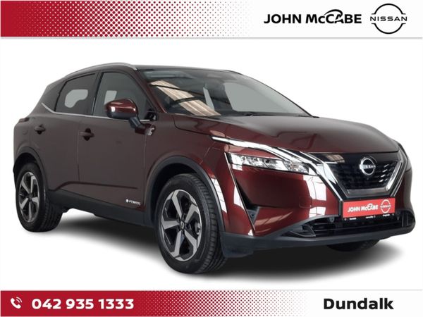 Nissan Qashqai MPV, Petrol Hybrid, 2024, Red