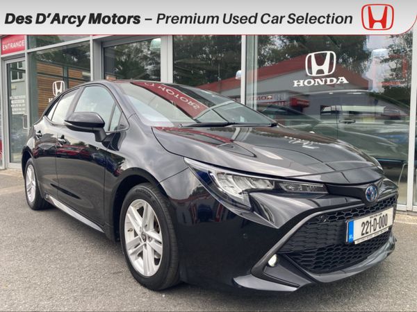 Toyota Corolla Hatchback, Petrol Hybrid, 2022, Black