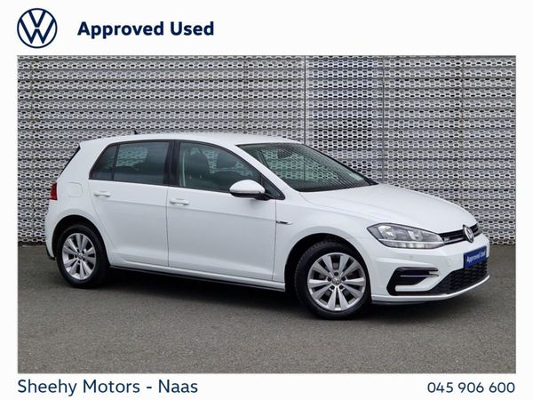 Volkswagen Golf Hatchback, Petrol, 2018, White