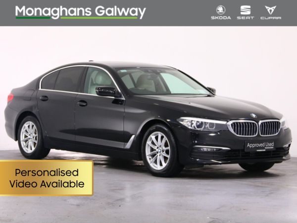BMW 5-Series Saloon, Diesel, 2019, Black
