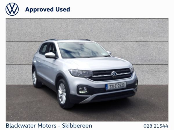 Volkswagen T-Cross Estate, Petrol, 2022, Grey