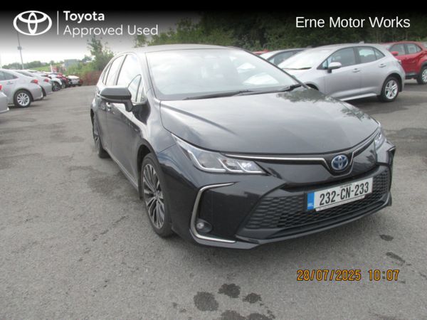 Toyota Corolla Saloon, Petrol Hybrid, 2023, Black