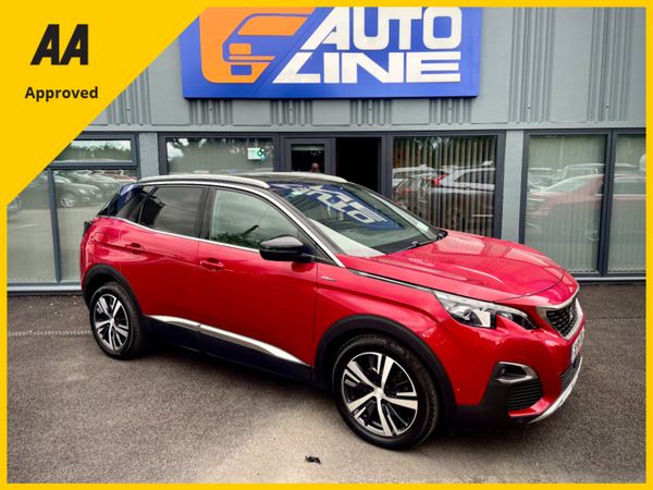 Peugeot 3008 Hatchback, Diesel, 2018, Red