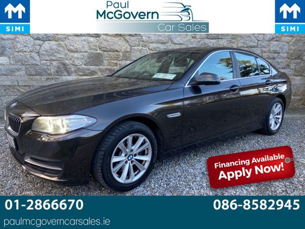 BMW 5-Series Saloon, Diesel, 2016, Brown