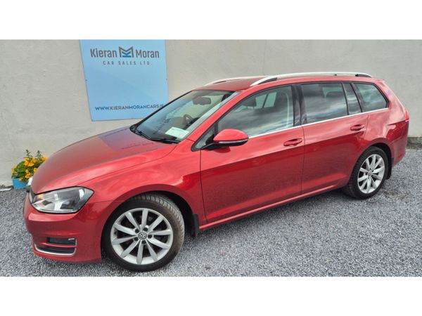 Volkswagen Golf Hatchback, Diesel, 2016, Red