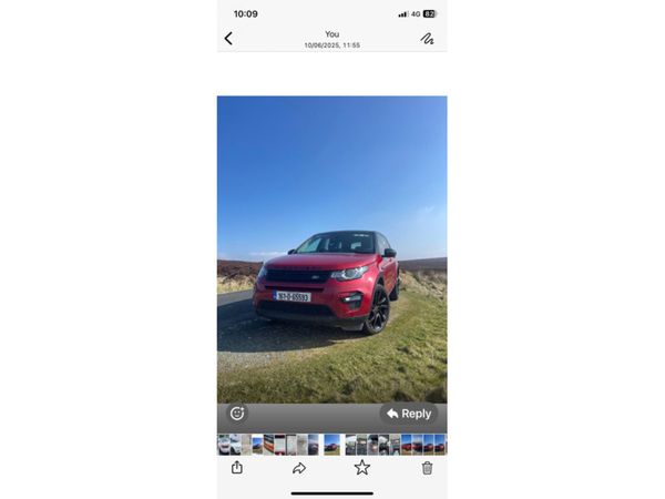 Land Rover Discovery Sport Estate, Diesel, 2016, Red