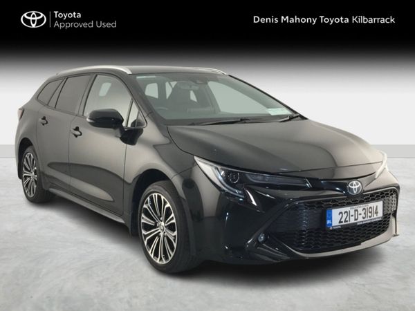 Toyota Corolla Estate, Petrol Hybrid, 2022, Black