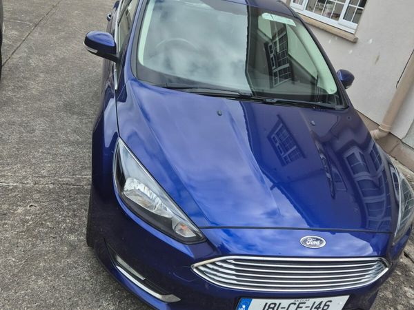 Ford Focus Hatchback, Diesel, 2018, Blue