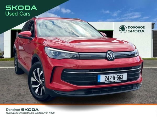 Volkswagen Tiguan SUV, Diesel, 2024, Red