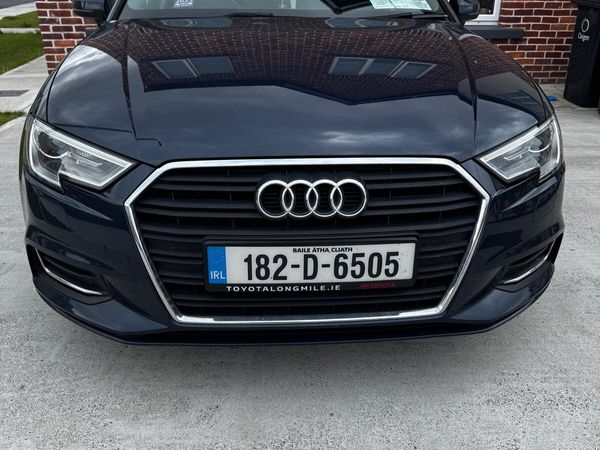 Audi A3 Saloon, Diesel, 2018, Blue