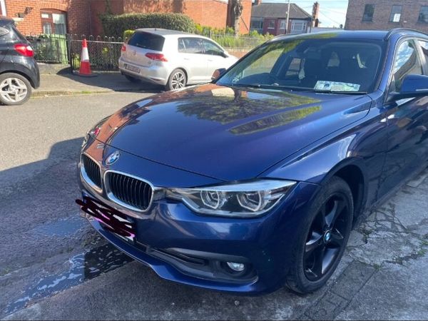 BMW 3-Series Estate, Diesel, 2018, Blue